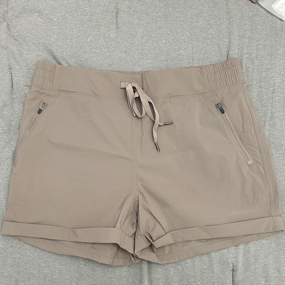 Marika Women's Athletic Taupe Cargo Shorts